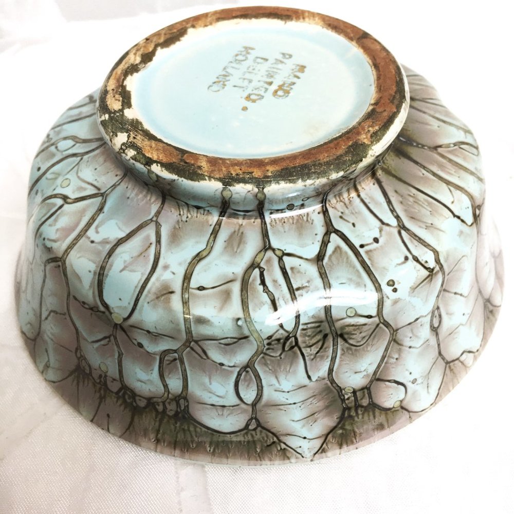 * Old Dutch Delft Powder or Candy Dish - Picture 4 of 16